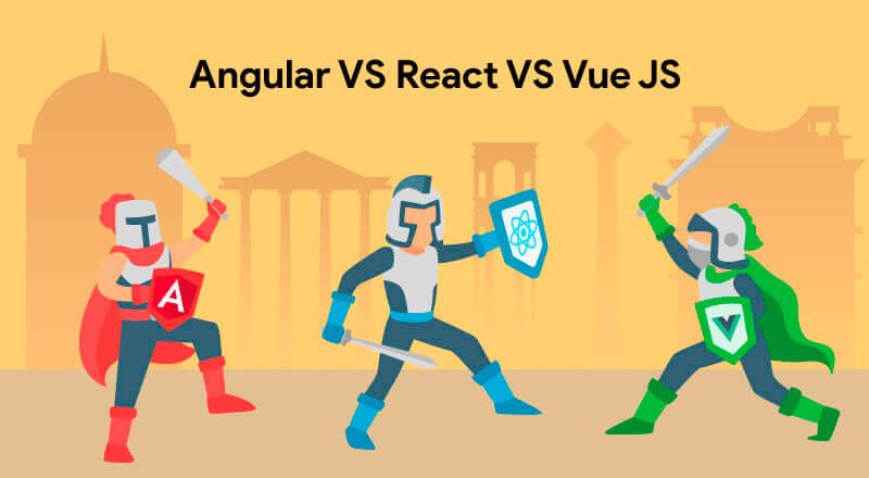 Angular VS React VS Vue latest comparison Techbriel